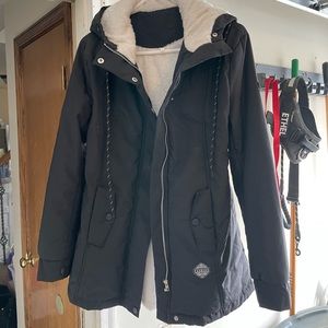 Woman’s coat size medium.